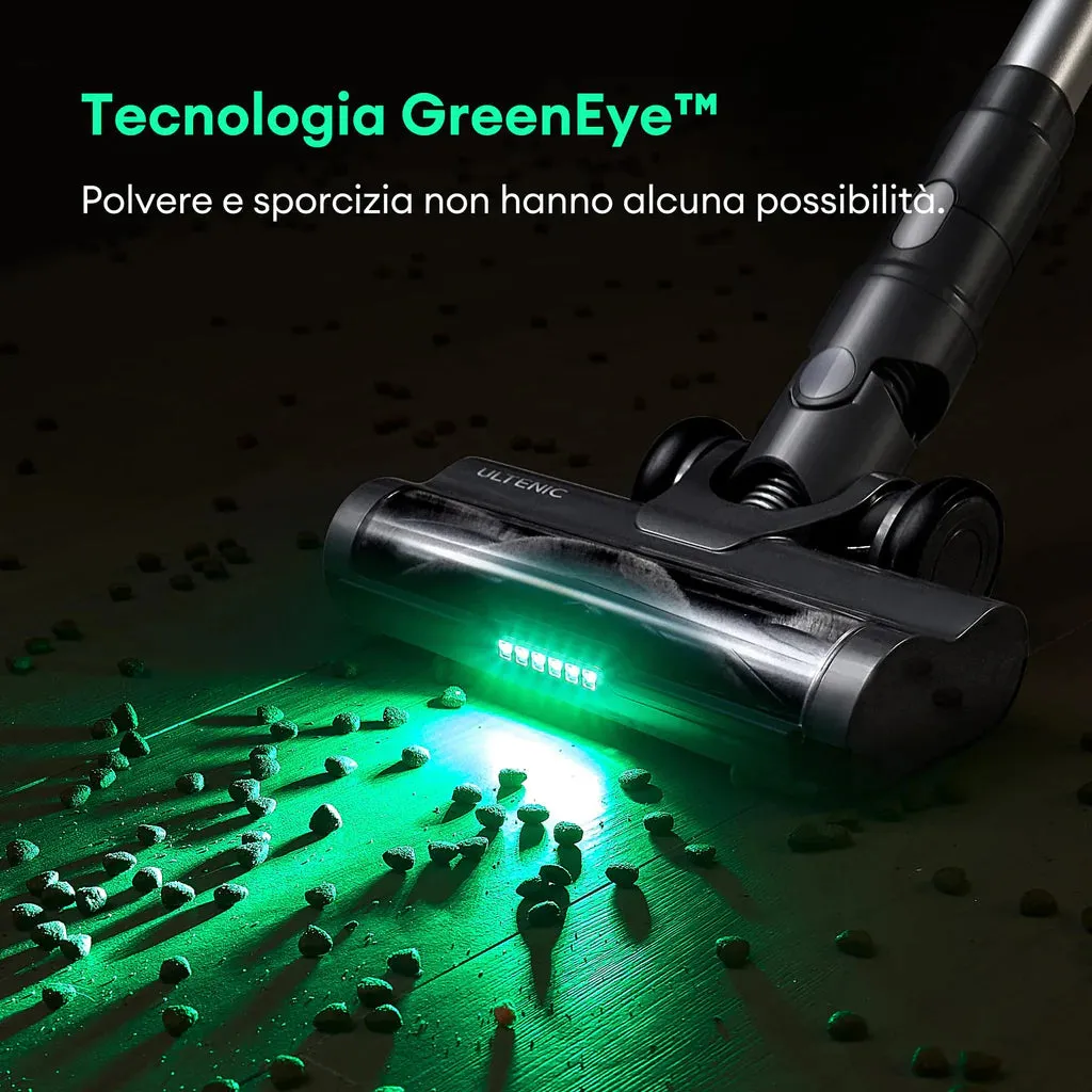 Powerful Cordless Vacuum Cleaner with 40000Pa, Hoover for All Hard Floors Carpet Pet Hair