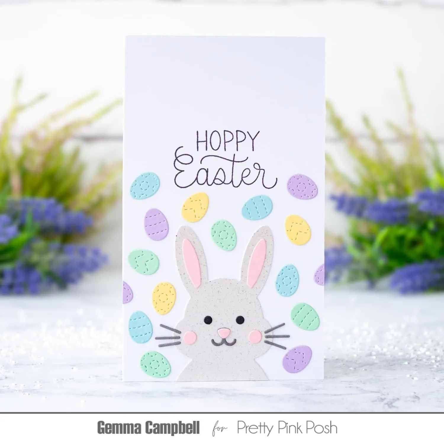 PRETTY PINK POSH: Bunny Holder | Die