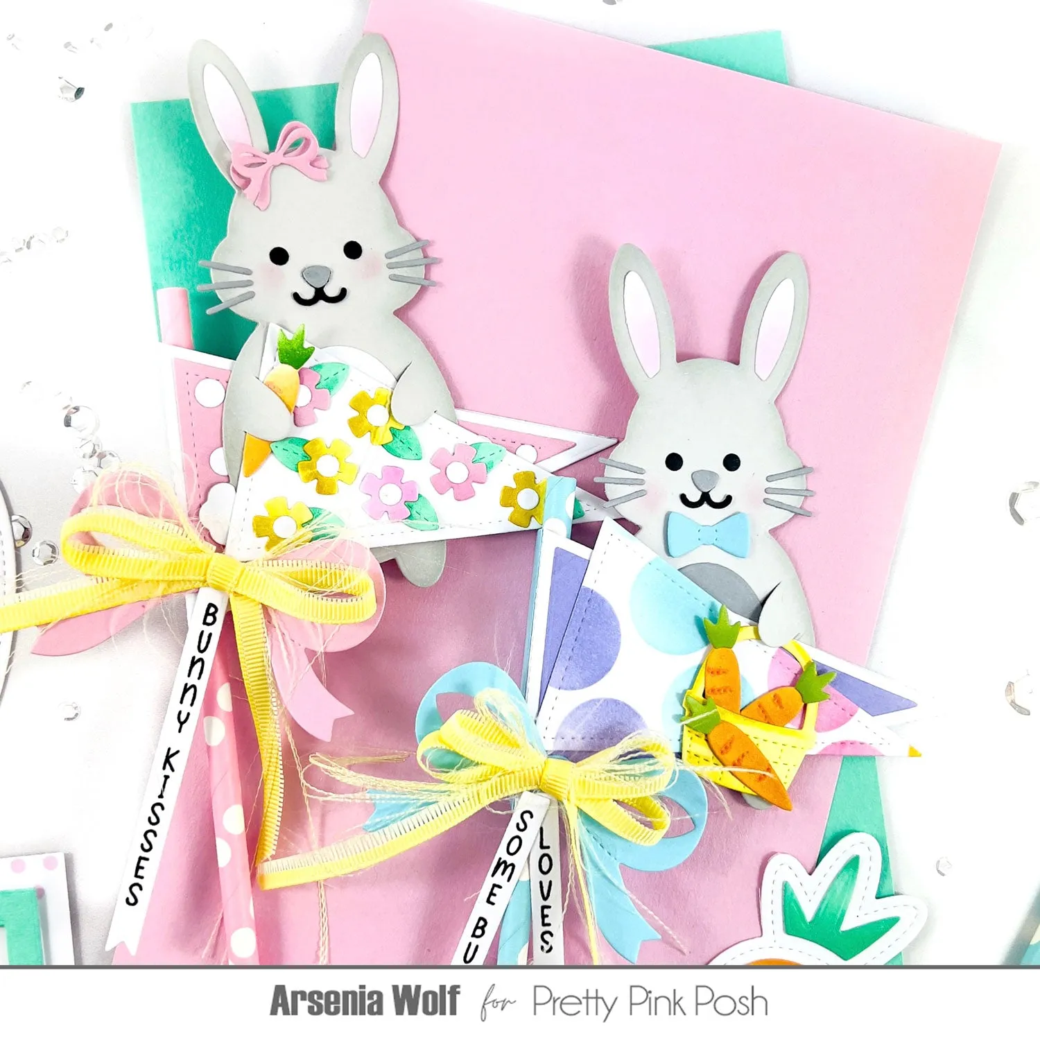 PRETTY PINK POSH: Bunny Holder | Die
