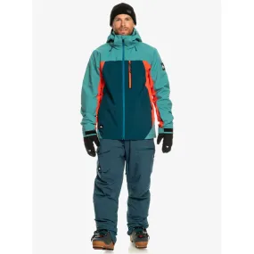 Quiksilver Mission Plus Snowboard/Ski Jacket - Majolica Blue