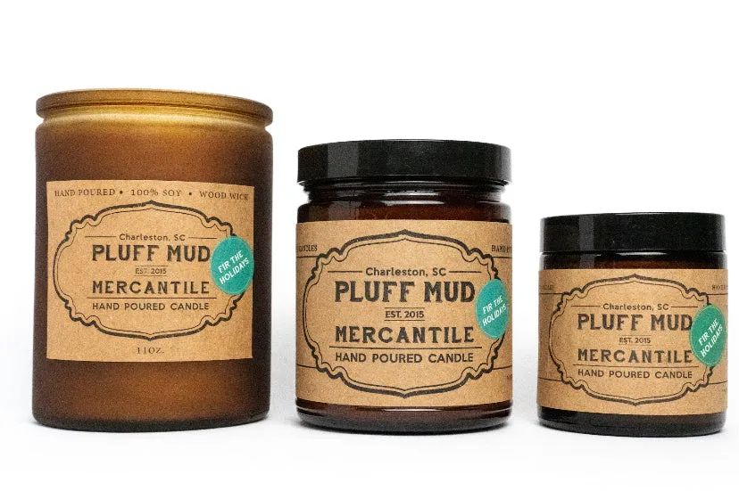"Fir the Holidays"  Hand Poured Soy Candle