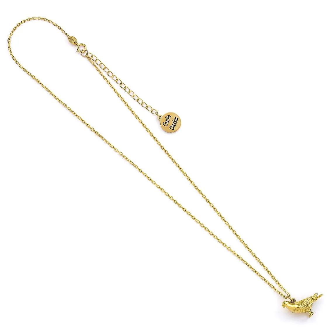 Racing Pigeon Gold Necklace - Personalised