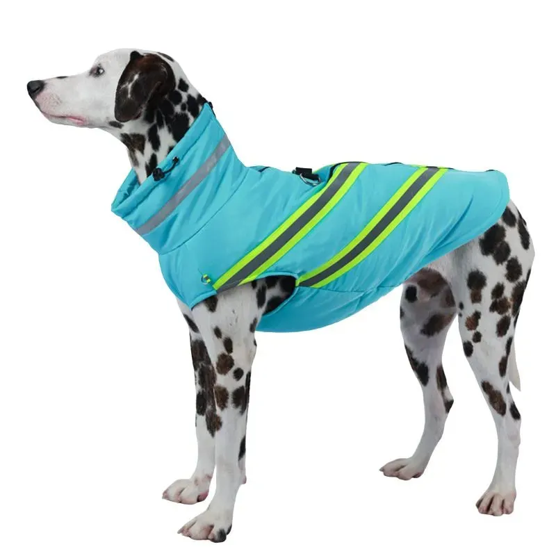 Reflective Winter Warm Dog Jacket: Windproof and Waterproof Vest Coat for Small and Large Dogs - Perfect Golden Labrador and French Bulldog Clothes