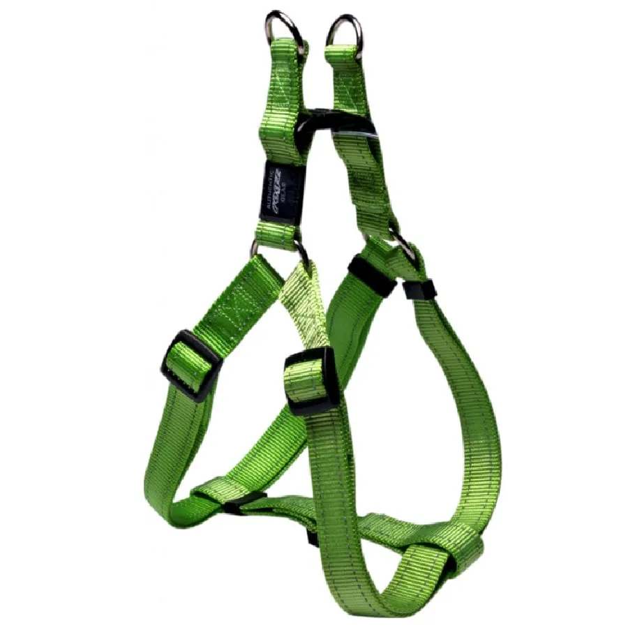 Rogz Utility Step-In Harness Lime