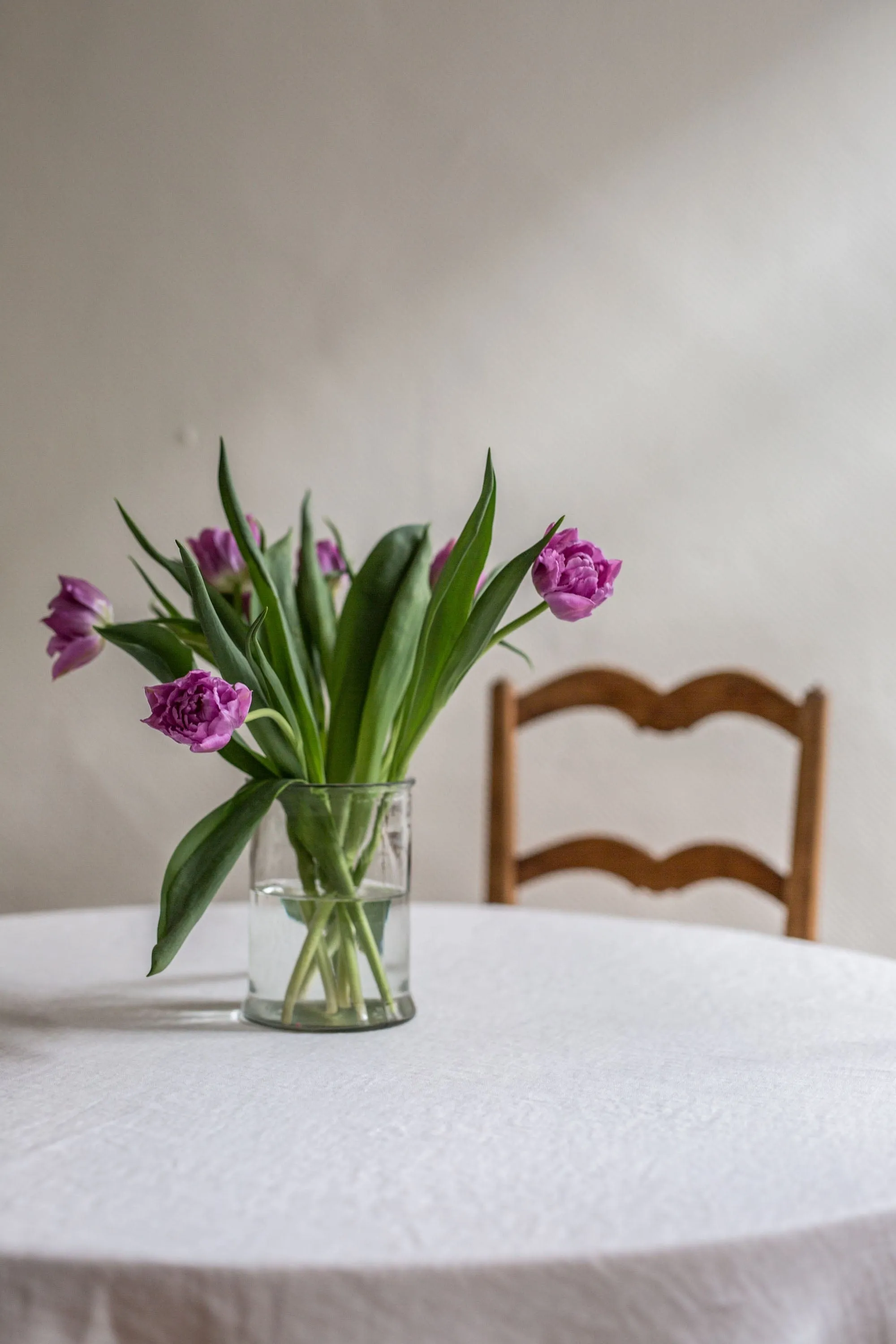 Round Linen Tablecloth | Multiple Colours