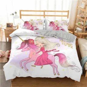 Royal Heritage Unicorn Bed Set