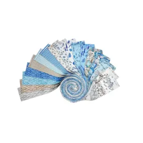 Sandy Toes - 2.5" Precut Strips by Anita Jeram for Clothworks (40pcs)