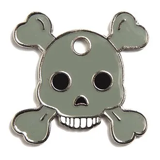 Skull & Bones Pet ID Tag