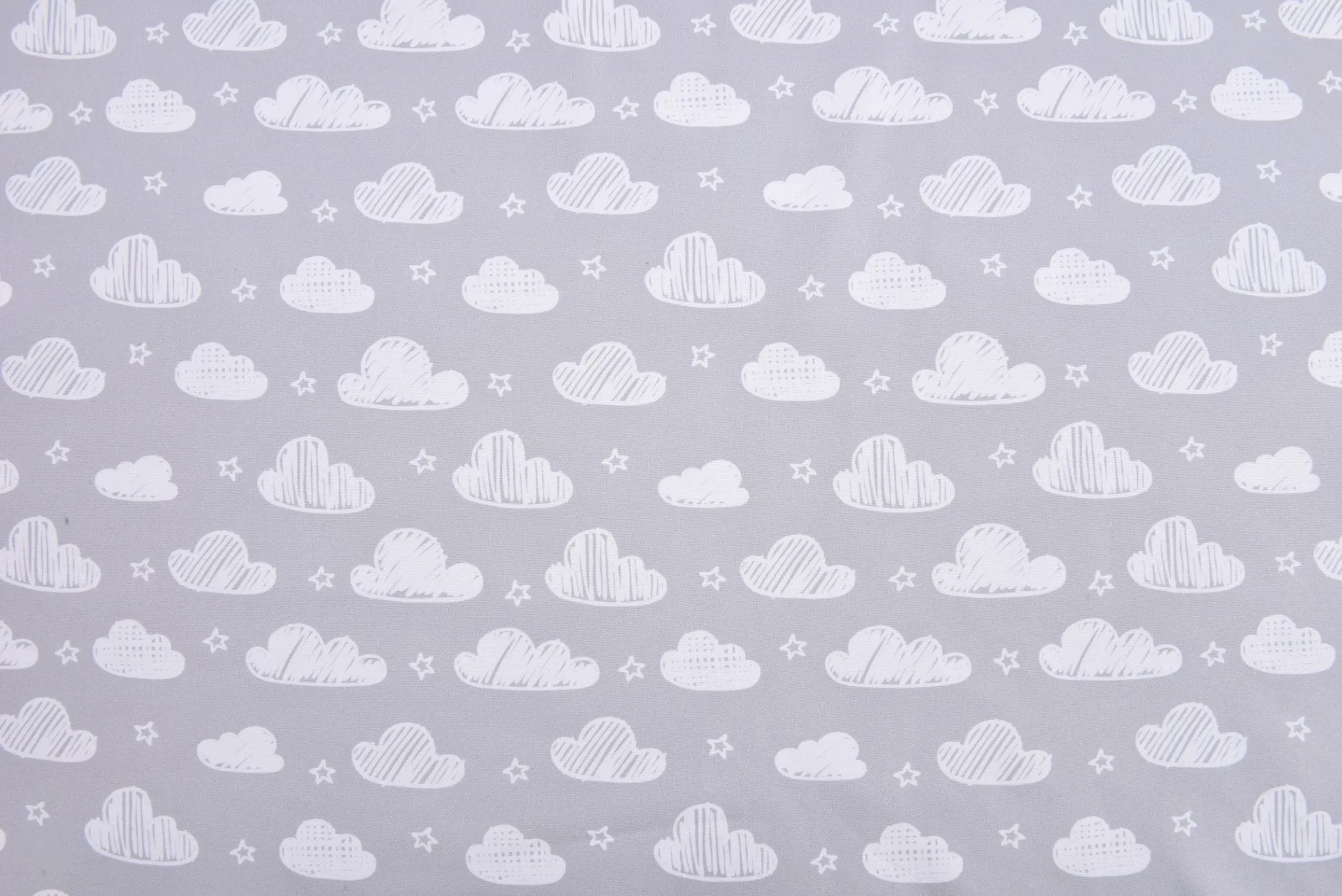 Softshell Digital Clouds Print Fabric