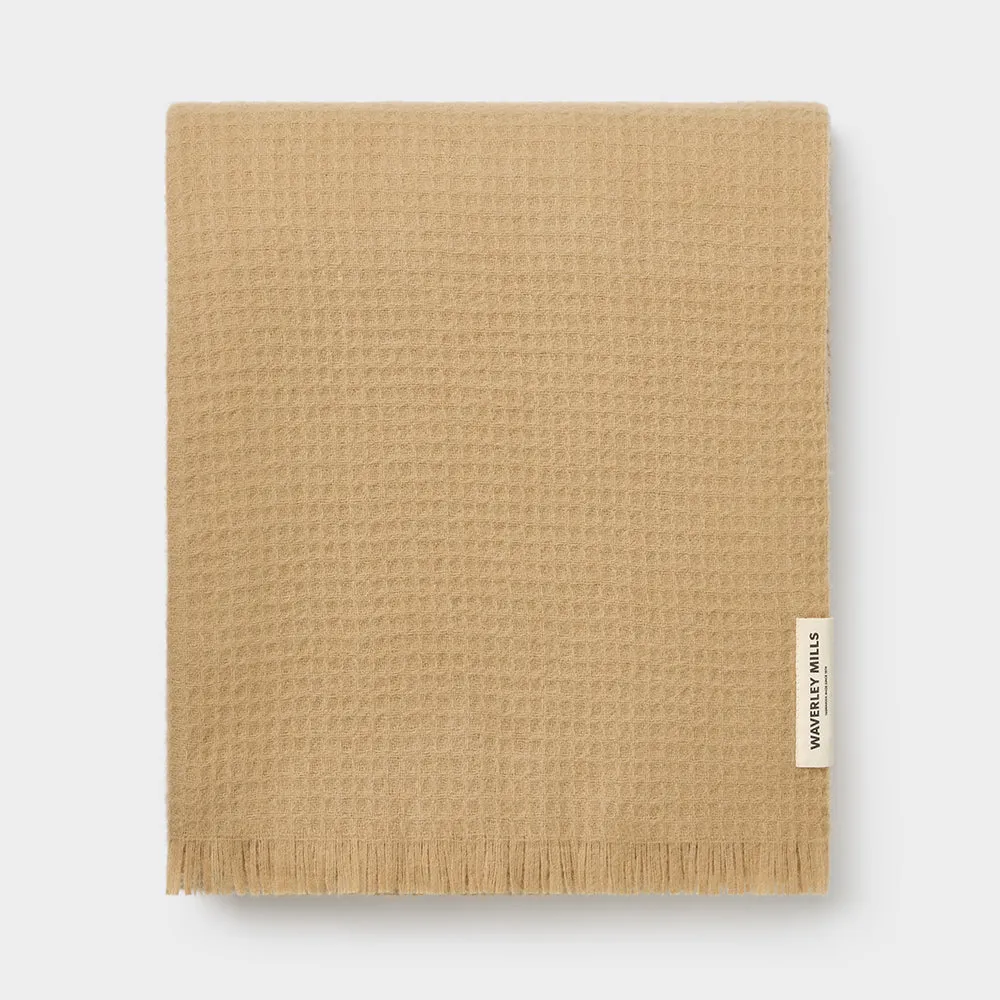 Textured Throw in Sandpiper Beach