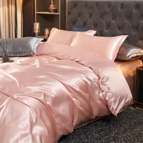 Toleet  Luxury Rayon Satin Bedding Set Duvet Cover Set Single Double King Size Bedding Kit 2pcs/3pcs/4pcs Bed Cover Bed Linen Set