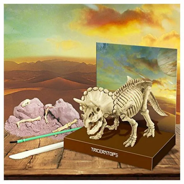 Triceratops Skeleton Excavation Kit