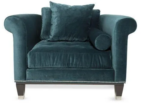 Turner Teal Sofa - Choose any Color Fabric