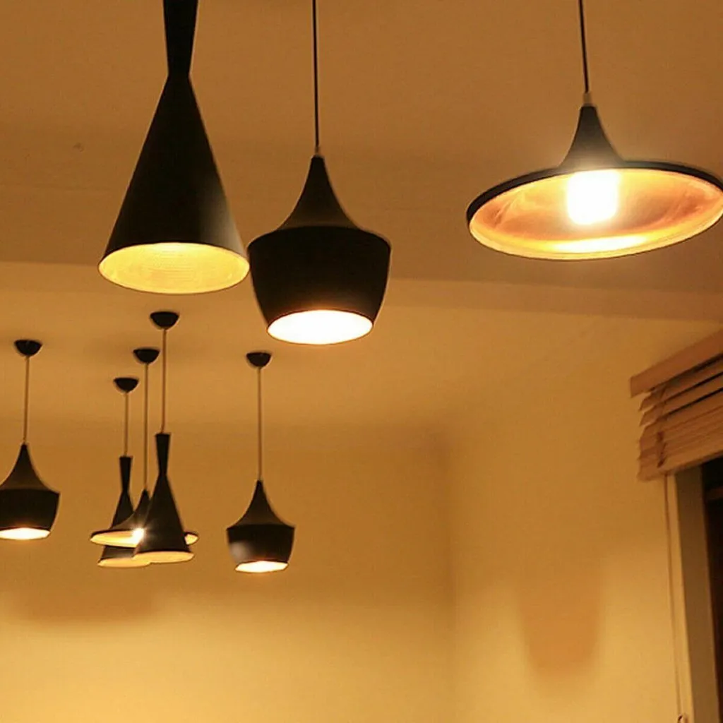 Vintage Golden Interior Ceiling Pendant Light