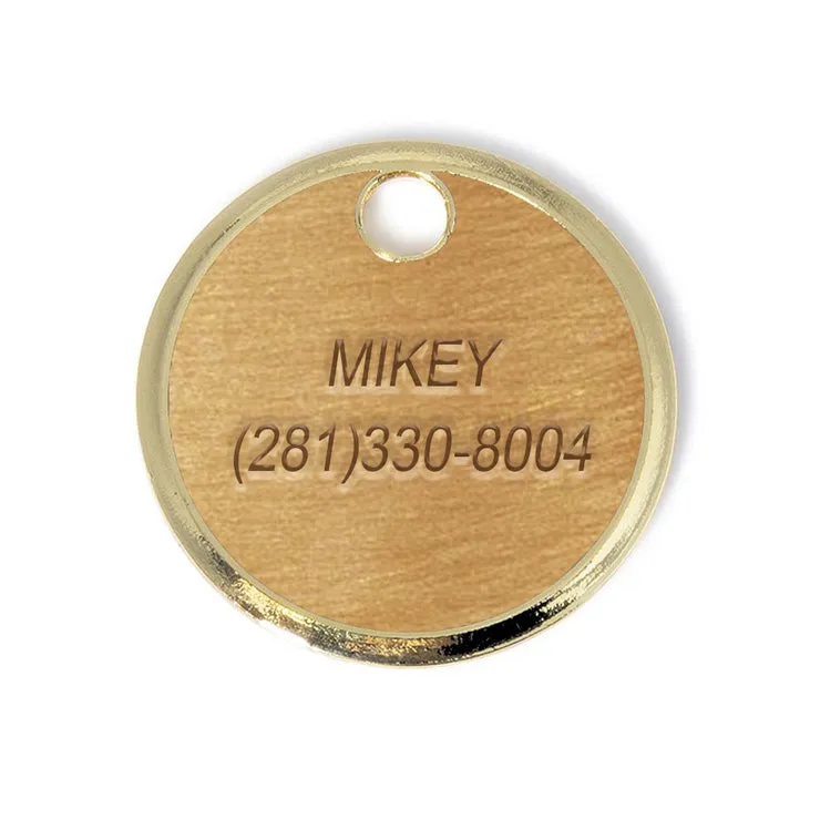 Waffle Pet ID Tag