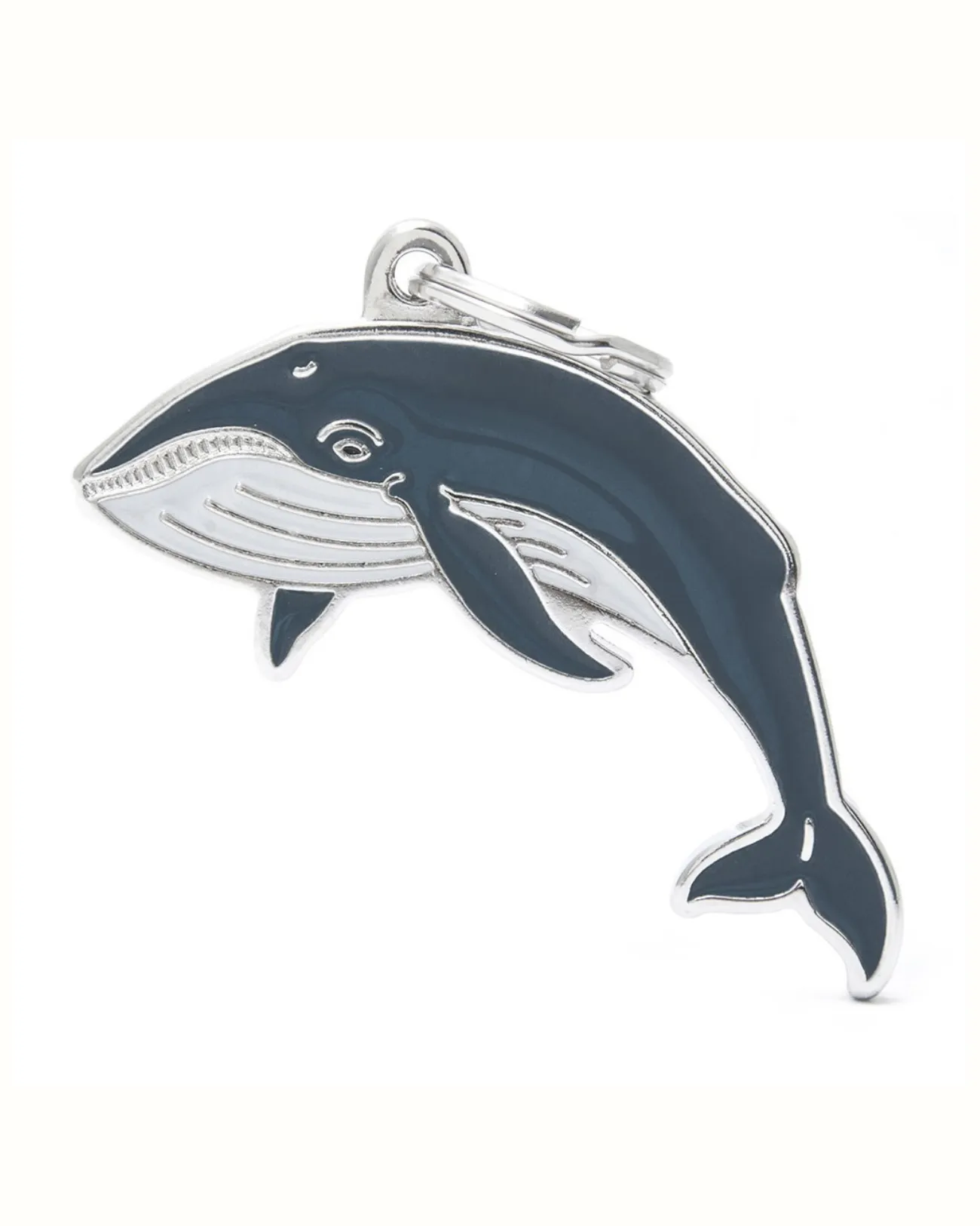 Wild as a Whale Custom Pet ID Tag