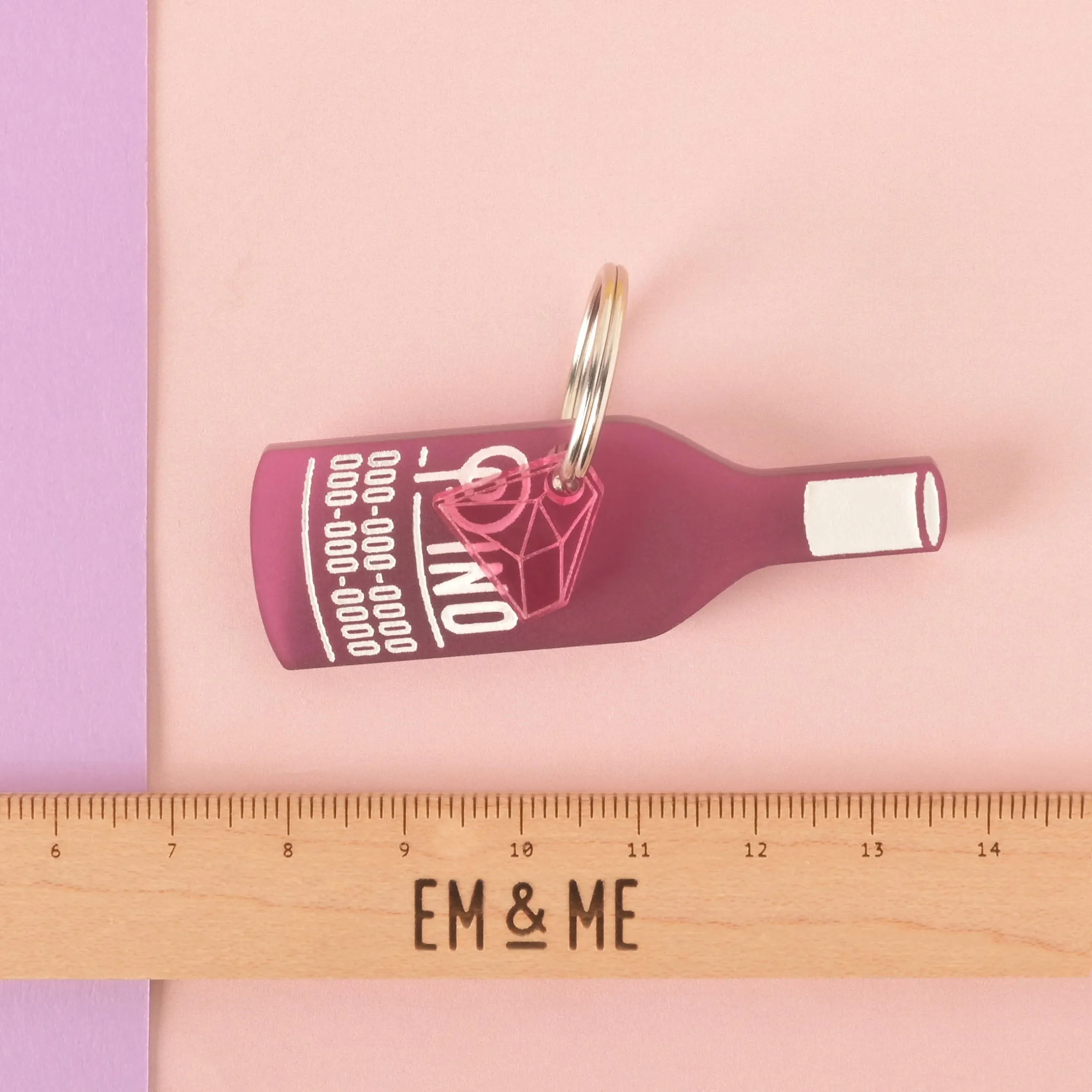 Wine Bottle Personalized Pet Tag