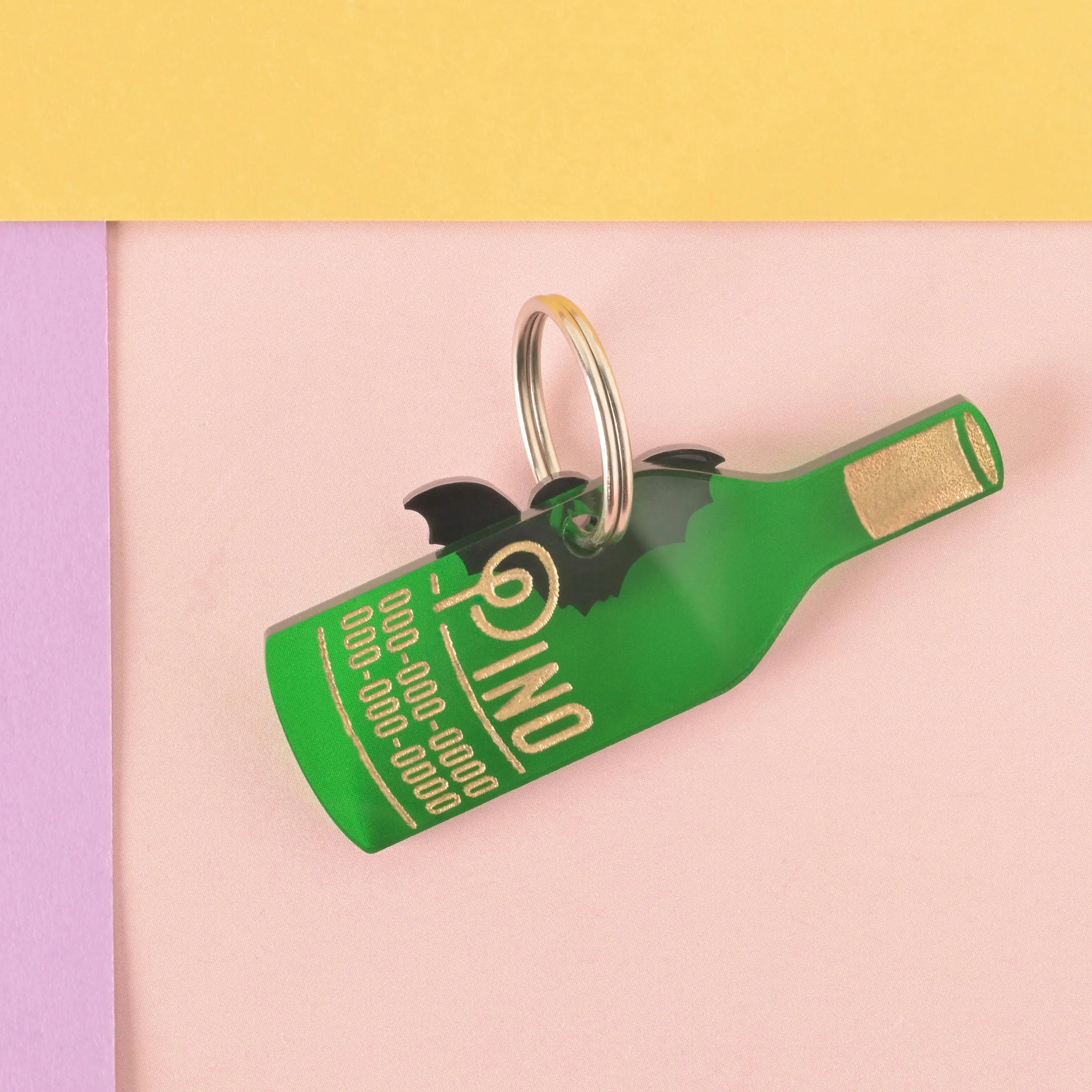 Wine Bottle Personalized Pet Tag