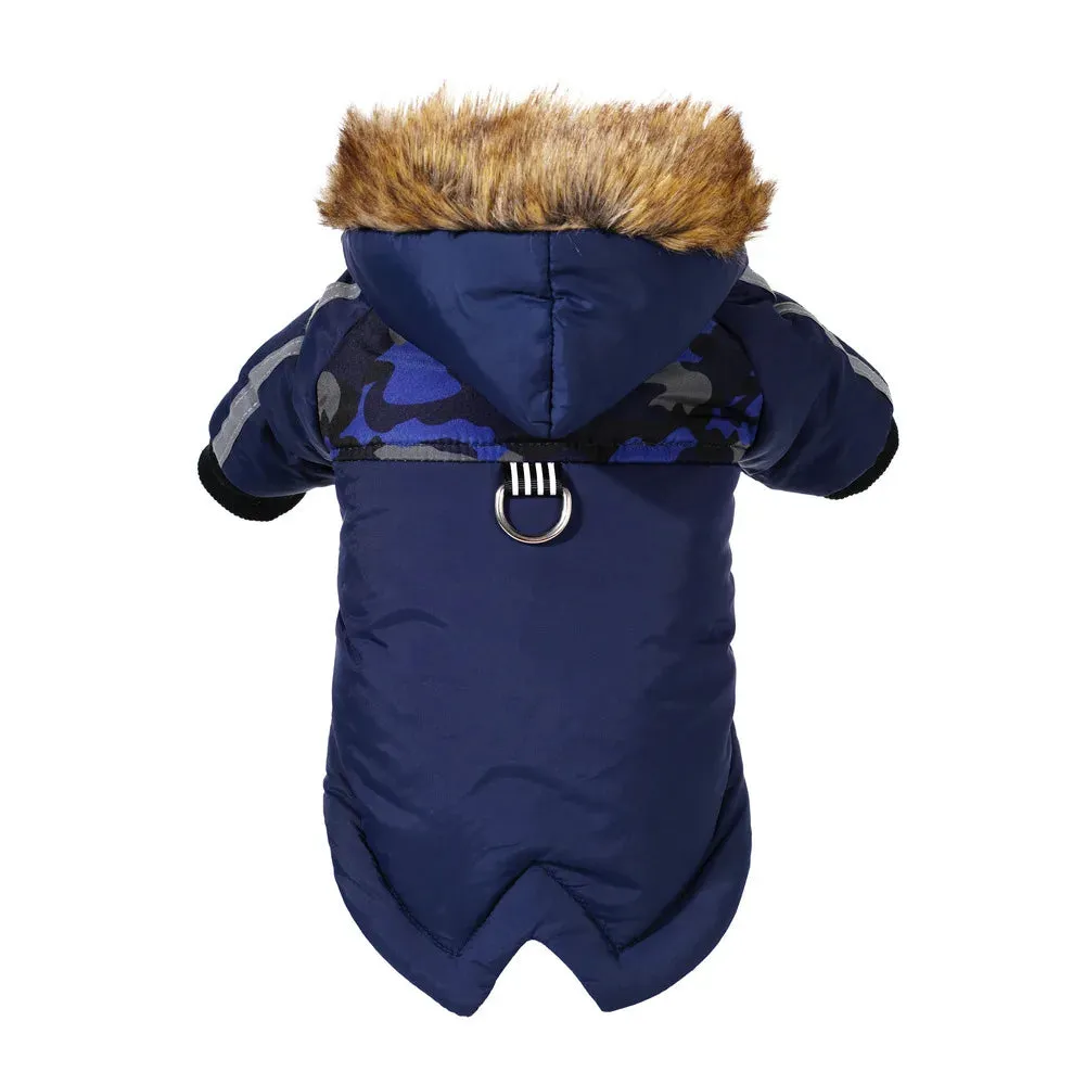 Winter Dog Jacket Coat for Small to Medium Dogs and Cats: Thicken Warm, Waterproof Hoodies for Your Pet - Windproof Yorkshire Outfits Included