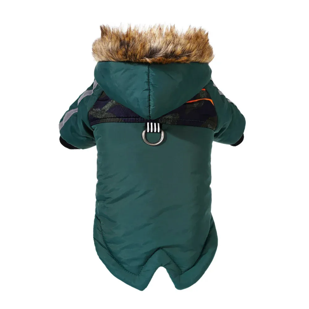 Winter Dog Jacket Coat for Small to Medium Dogs and Cats: Thicken Warm, Waterproof Hoodies for Your Pet - Windproof Yorkshire Outfits Included
