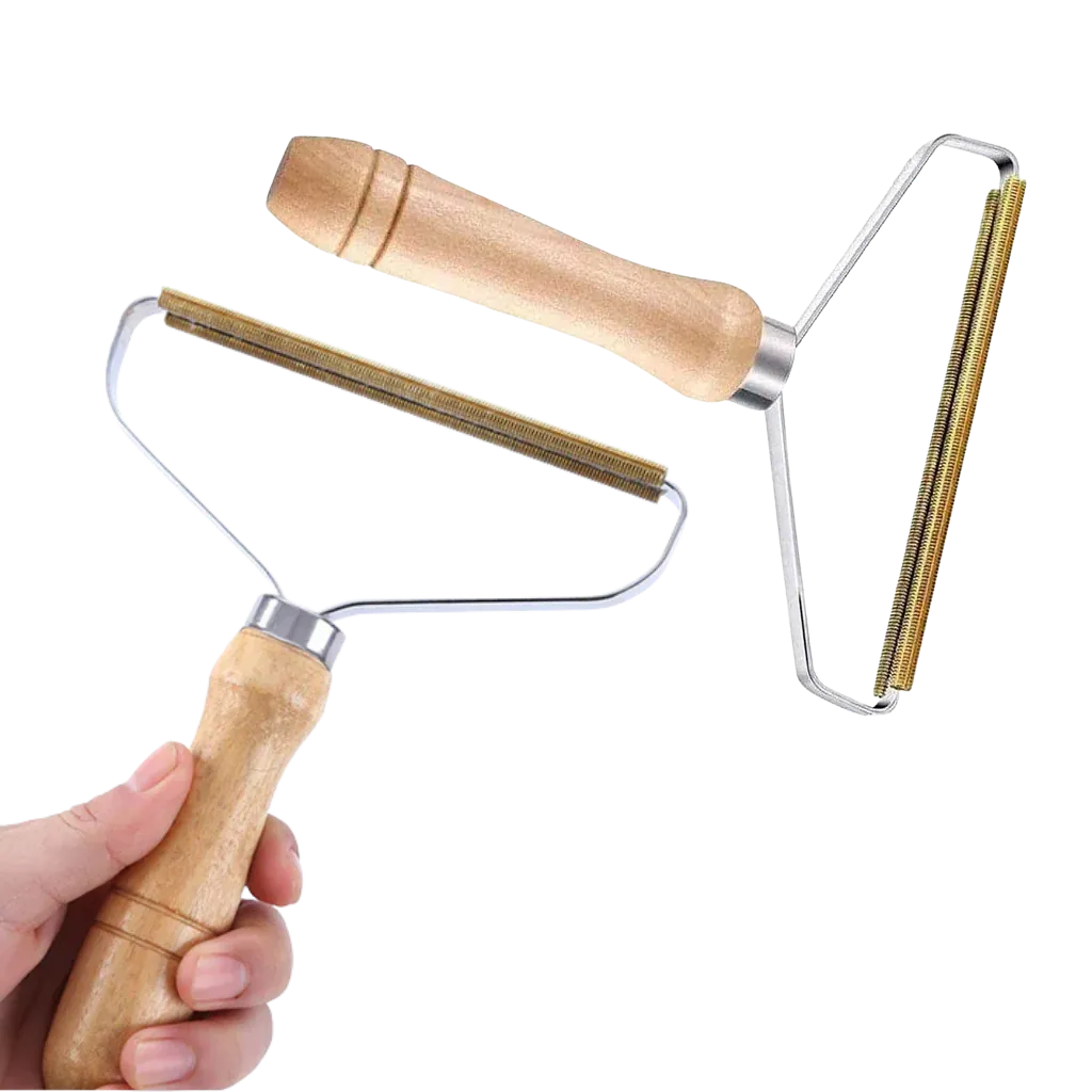 Wooden pet hair Remover