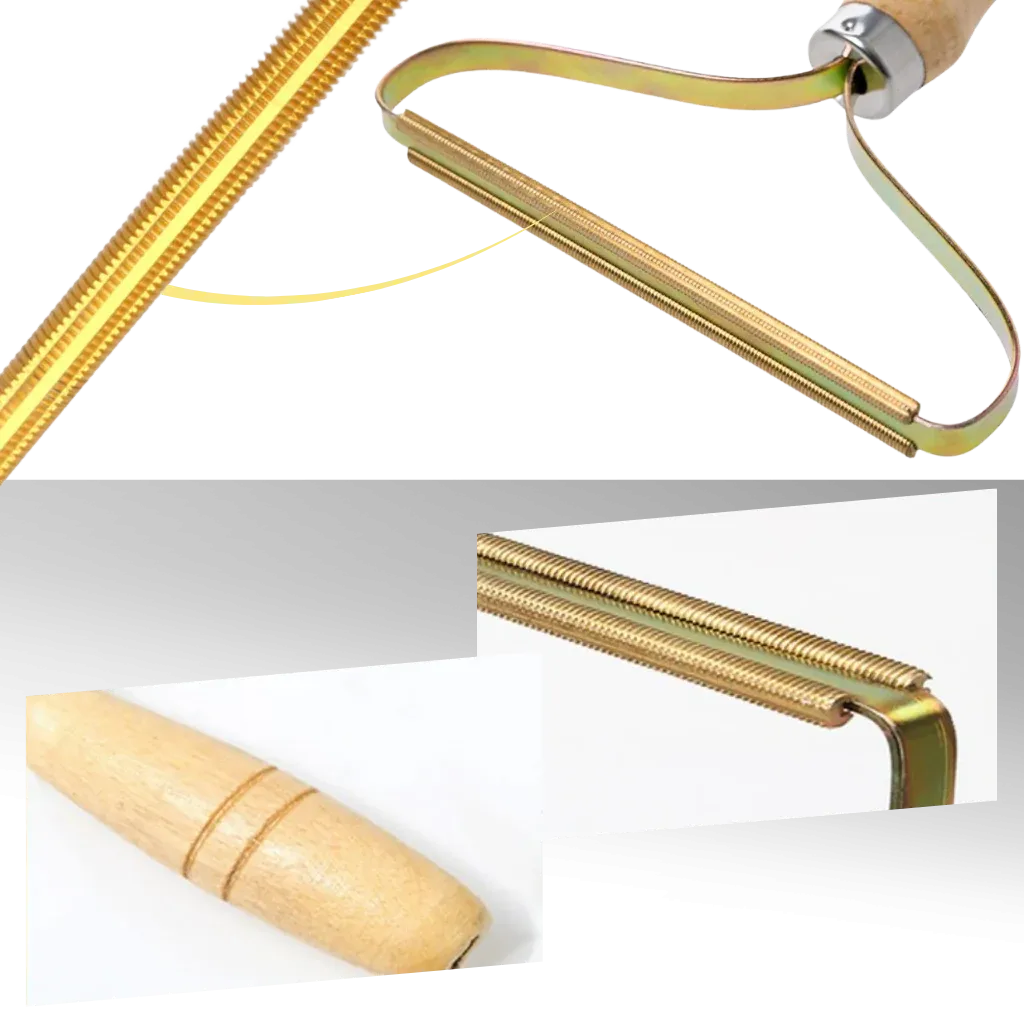 Wooden pet hair Remover