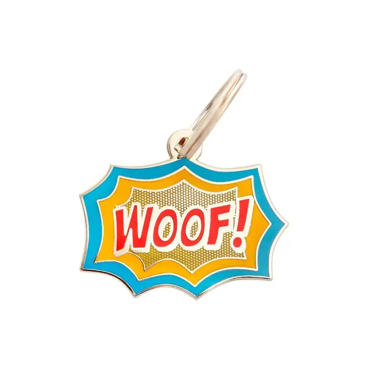 Woof! Pet ID Tag