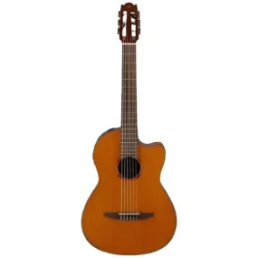 Yamaha NCX1C Classical Guitar w/ Cutaway Pick Up & Traditional Neck In Natural