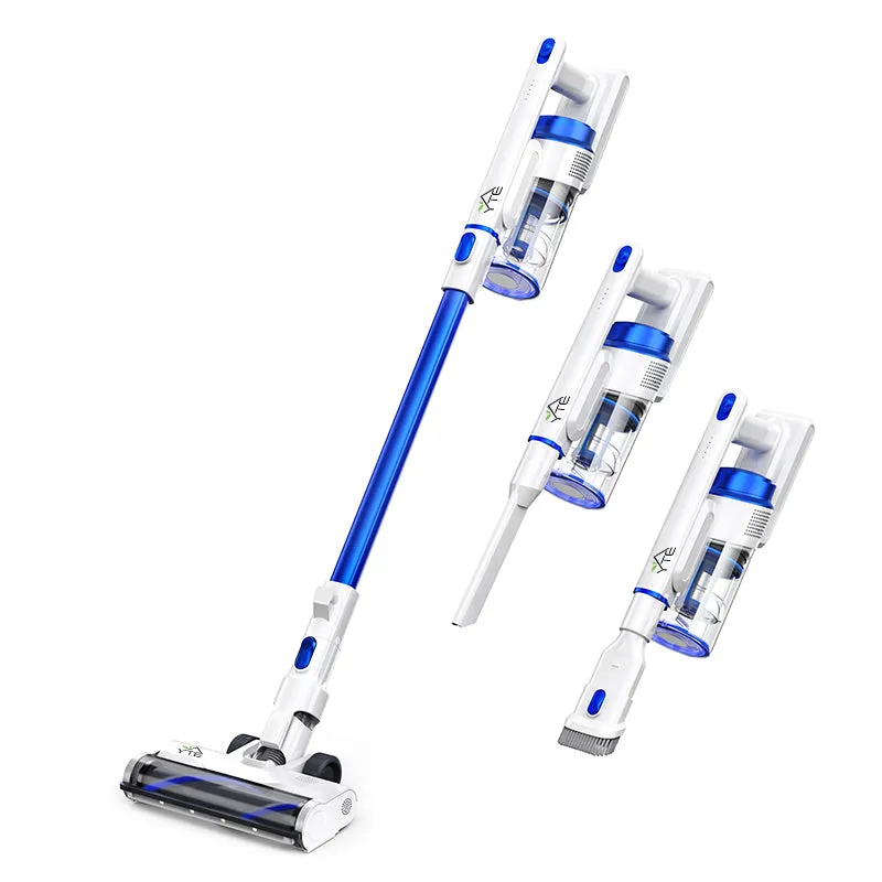 YTE Cordless Stick Vacuum Cleaner, 10KPa Powerful Suction Up to 45 Mins Runtime, 6-in-1