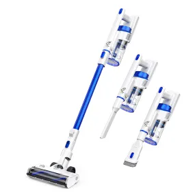 YTE Cordless Stick Vacuum Cleaner, 10KPa Powerful Suction Up to 45 Mins Runtime, 6-in-1